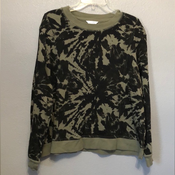 NEW Time and Tru sweatshirt Women's XL 16-18 camouflage abstract cozy shirt NWOT - Picture 11 of 11